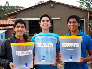Five ASU students — Pankti Shah, Paul Strong, Varendra Silva, Mark Huerta and Connor Wiegand — have joined the project, 33 Buckets, in the hopes addressing water crises around the globe.